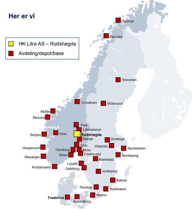 Sak 14 – Litra AS geografisk kart Litra_AS_Map