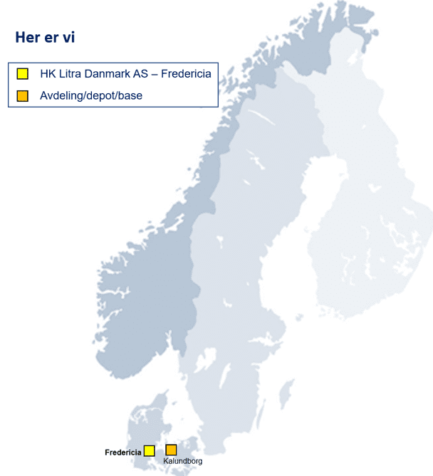 Sak 15 – Litra Danmark AS geografisk kart Litra Danmark AS