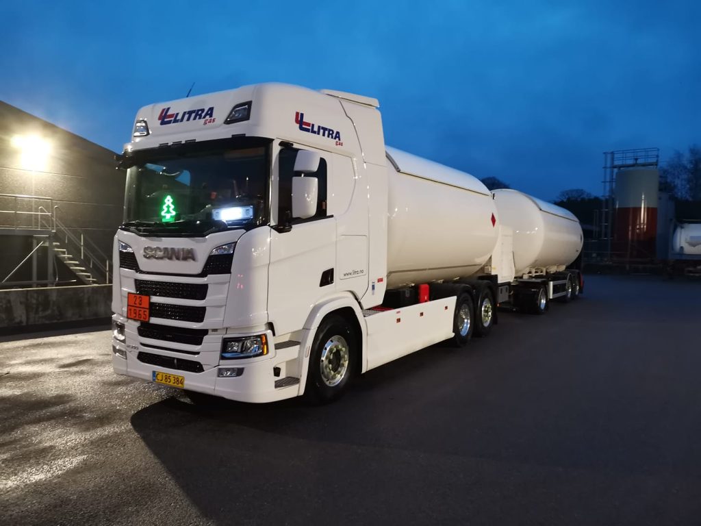 propan kjoretoy Propantransport - bilde